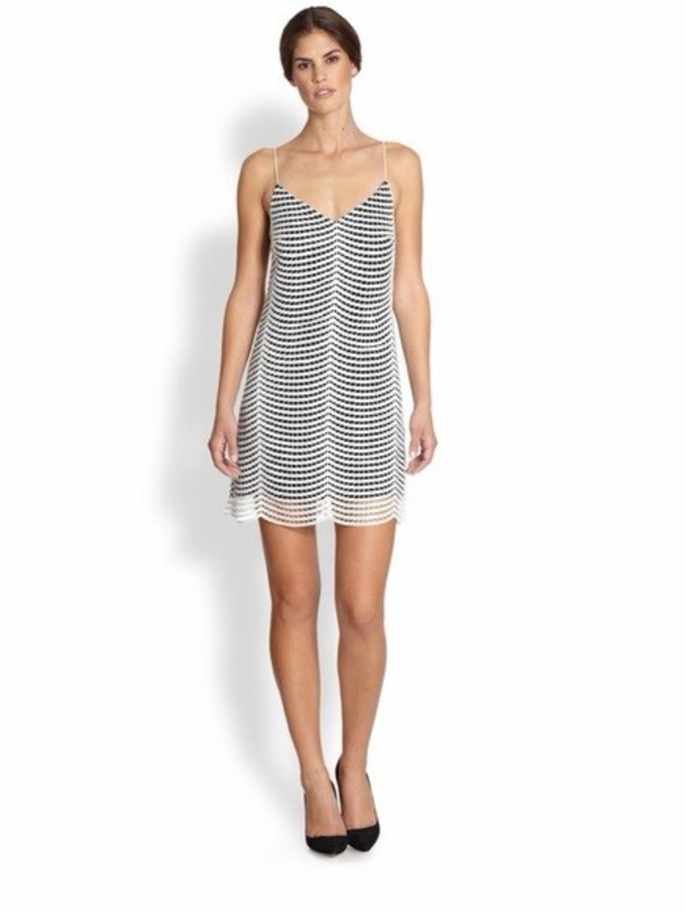 Jay Godfrey Sequin Overlay Dress Size 4